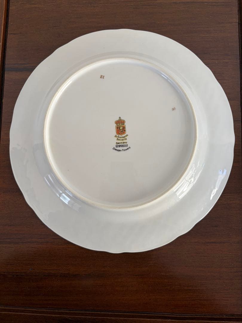 シューマンババリア・ドレスデンフラワー7枚セット