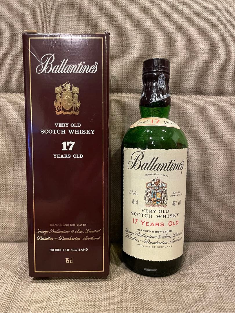 バランタイン17年ベリーオールドウイスキー