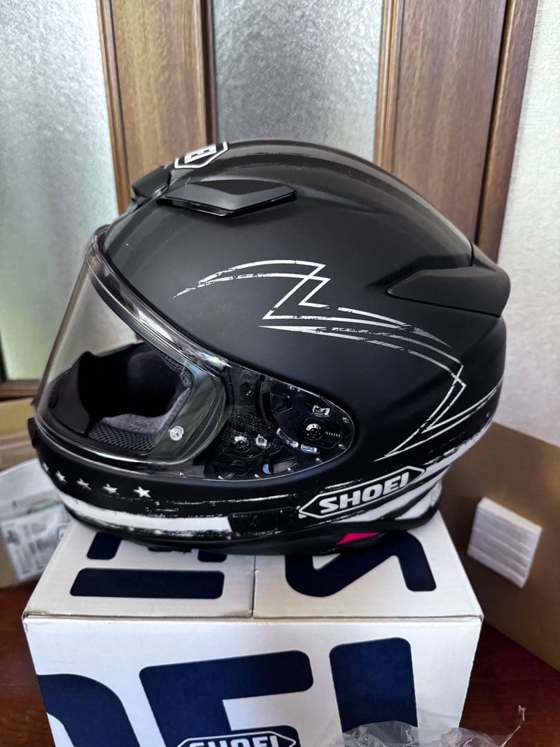 SHOEI Z-8 ヘルメット フルフェイス DEDICATED2 星条旗 L
