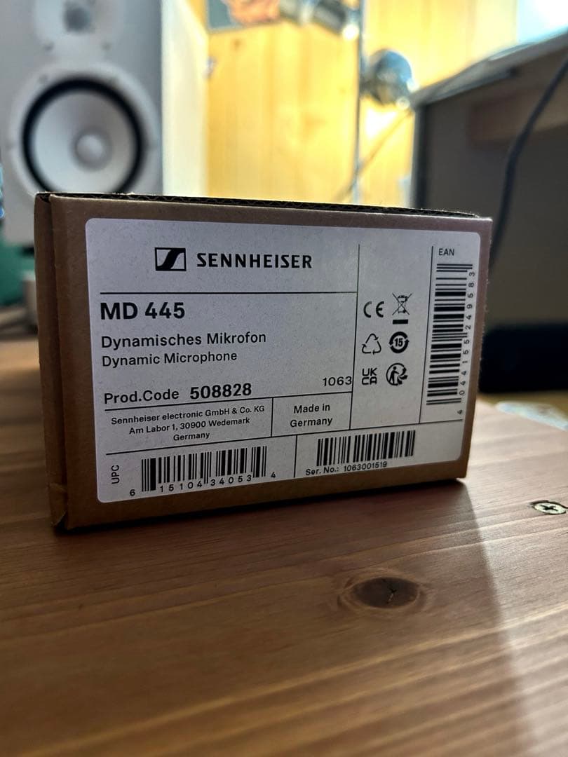 Sennheiser MD 445 ダイナミックマイク