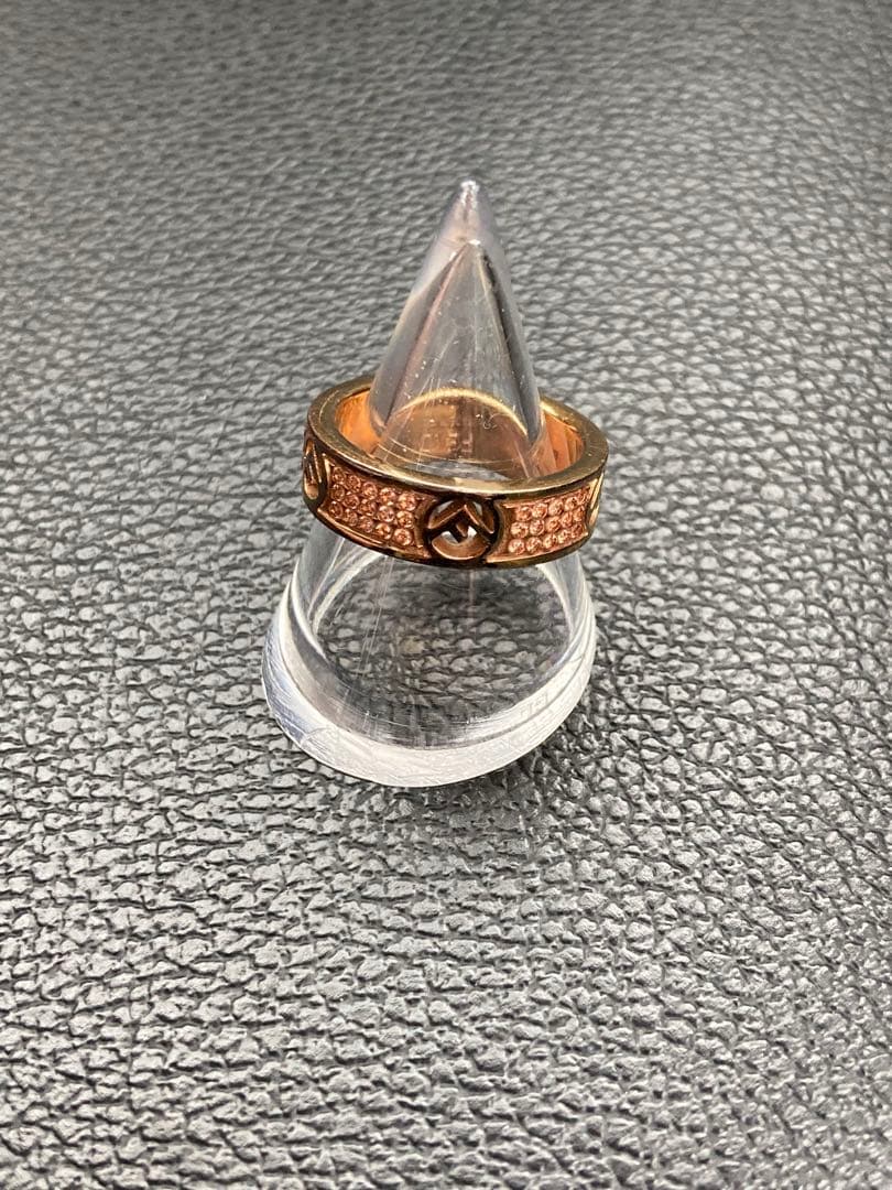 FENDI F IS Logo Gold Ring フェンディ 指輪