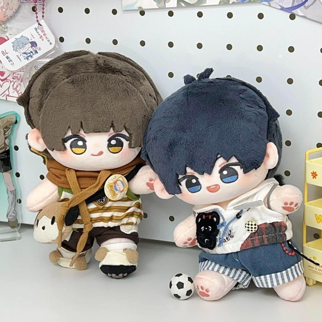 ブルーロック　着せ替えぬいぐるみ 20cm 潔世一 蜂楽廻 2体セット