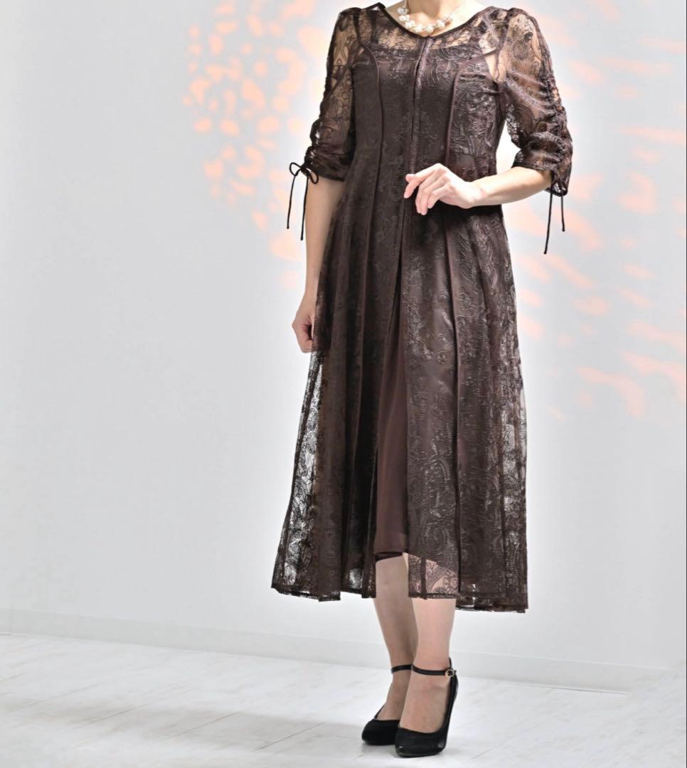 あや　Dorry Doll エンブロイダリーレイヤードドレス　ピンク