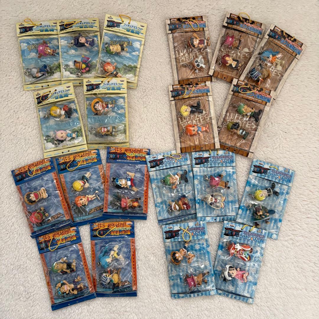 【新品】ワンピース　非売品　フィギュアマスコット　全4種編　貴重　レア