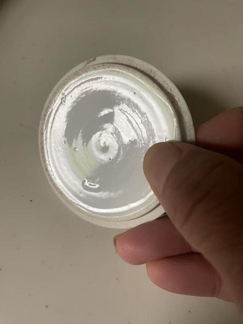 中国美術 德化窯 白磁寿桃鈕雙獅耳鼓釘茶叶罐 蓋物 陶器 清代古玩 唐物 骨董品