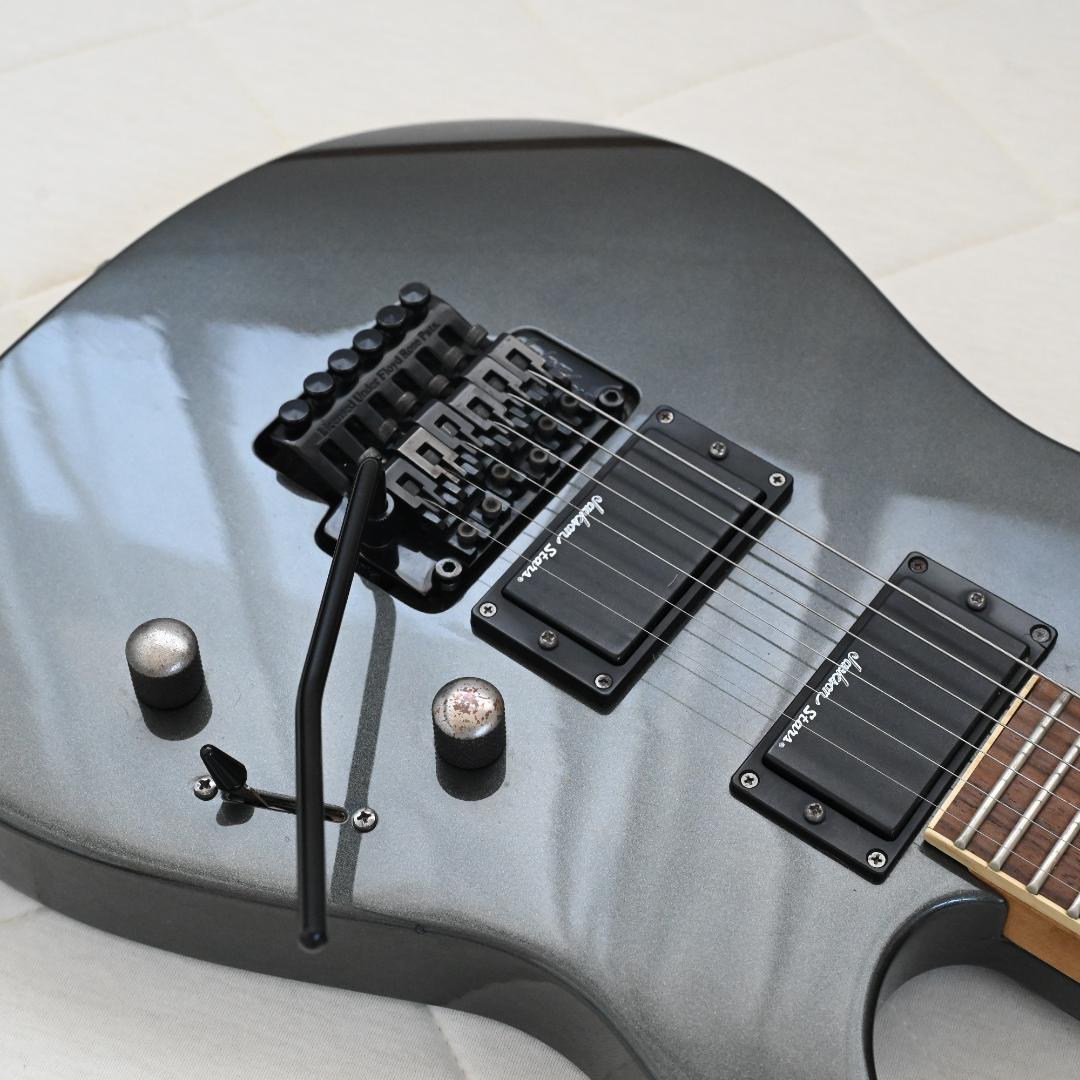 Grover Jackson メタルグレー エレキギター 動作OK G018