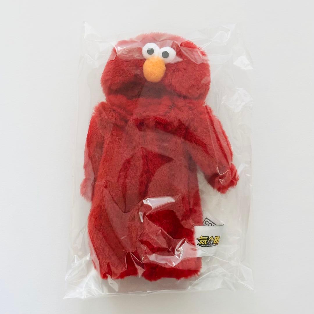 【希少×美品】ゴッコ堂 セサミストリート 気合田くん エルモver. ソフビ