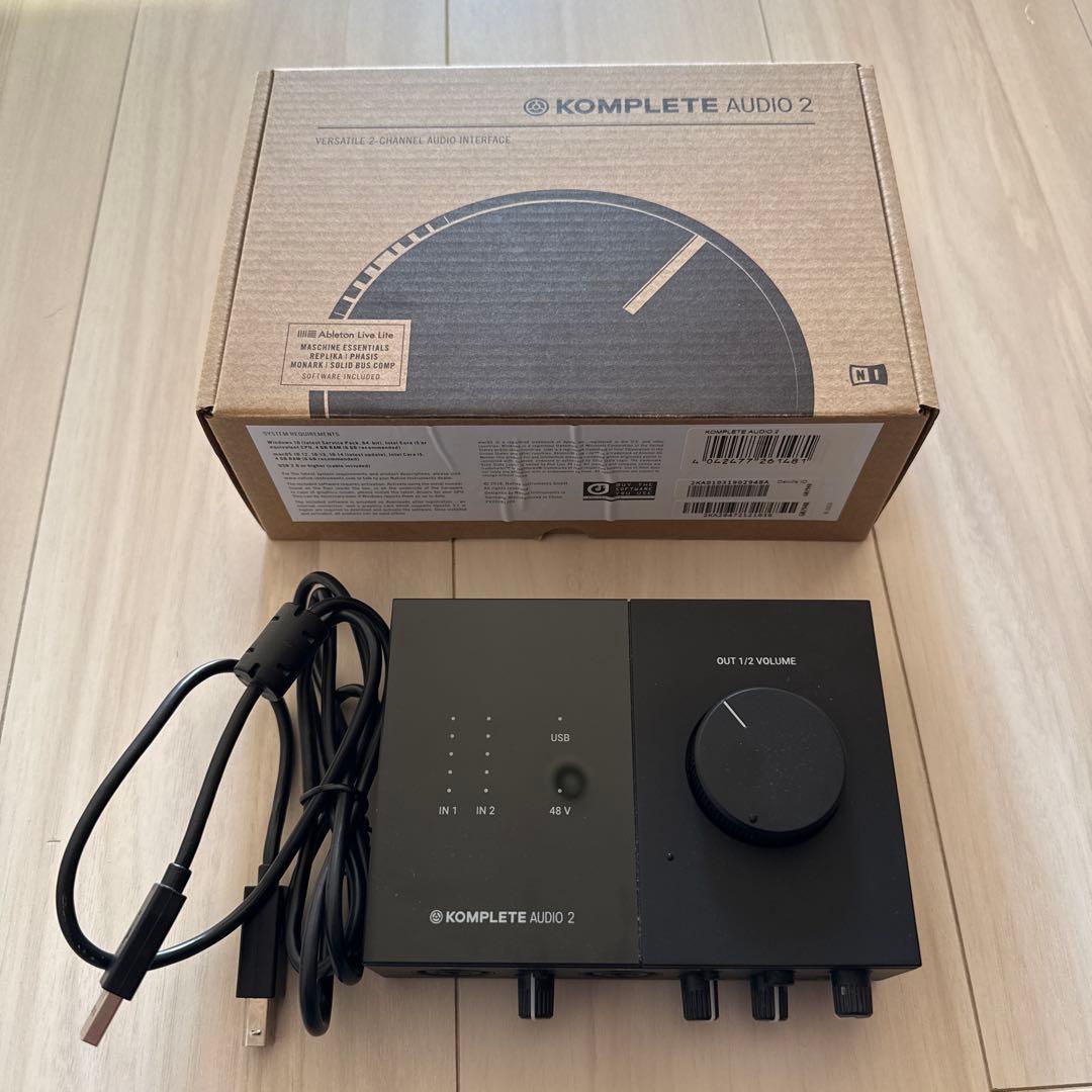 DTM・DAW Native Instruments KOMPLETE AUDIO 2