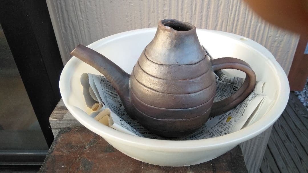 水差し 陶器 手作り じょうろ