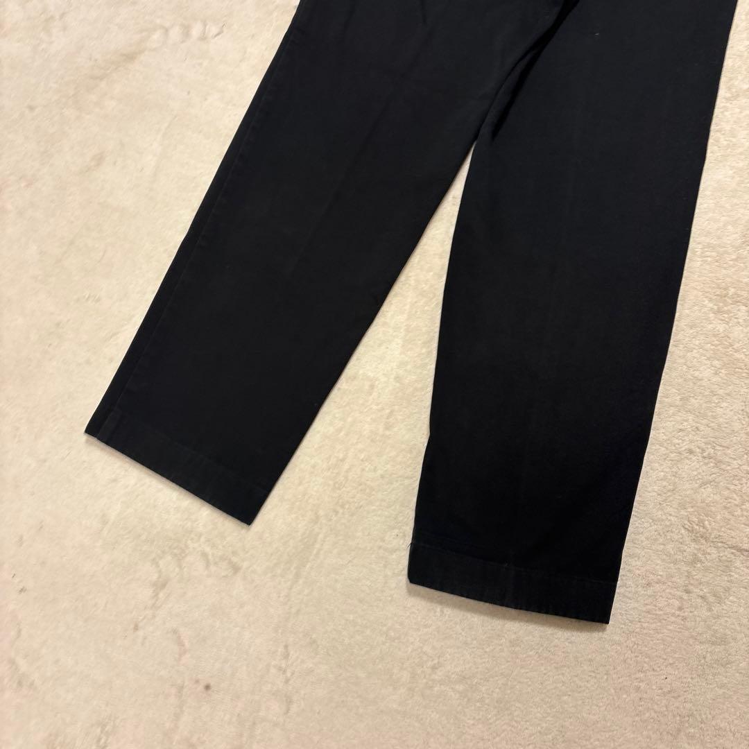 人気カラー⭐️90s ralph lauren チノパンツ ブラック　w28
