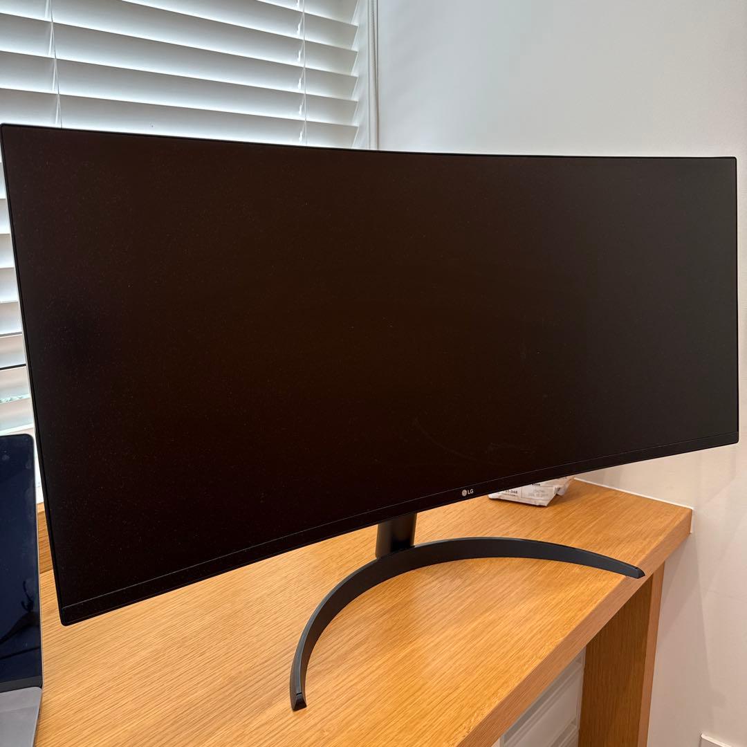 LG 34WP60C-B 34インチ 曲面ウルトラワイドモニター