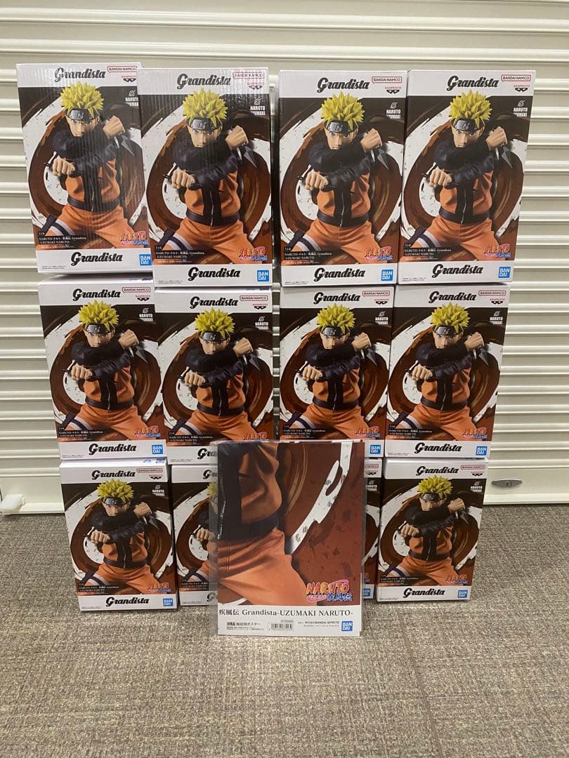 ナルト疾風伝　フィギュア　グランディスタ　うずまきナルト　12個