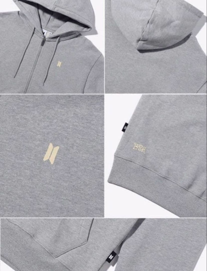 BTS zip upフーディパーカー pop upストア ジミン JIMIN