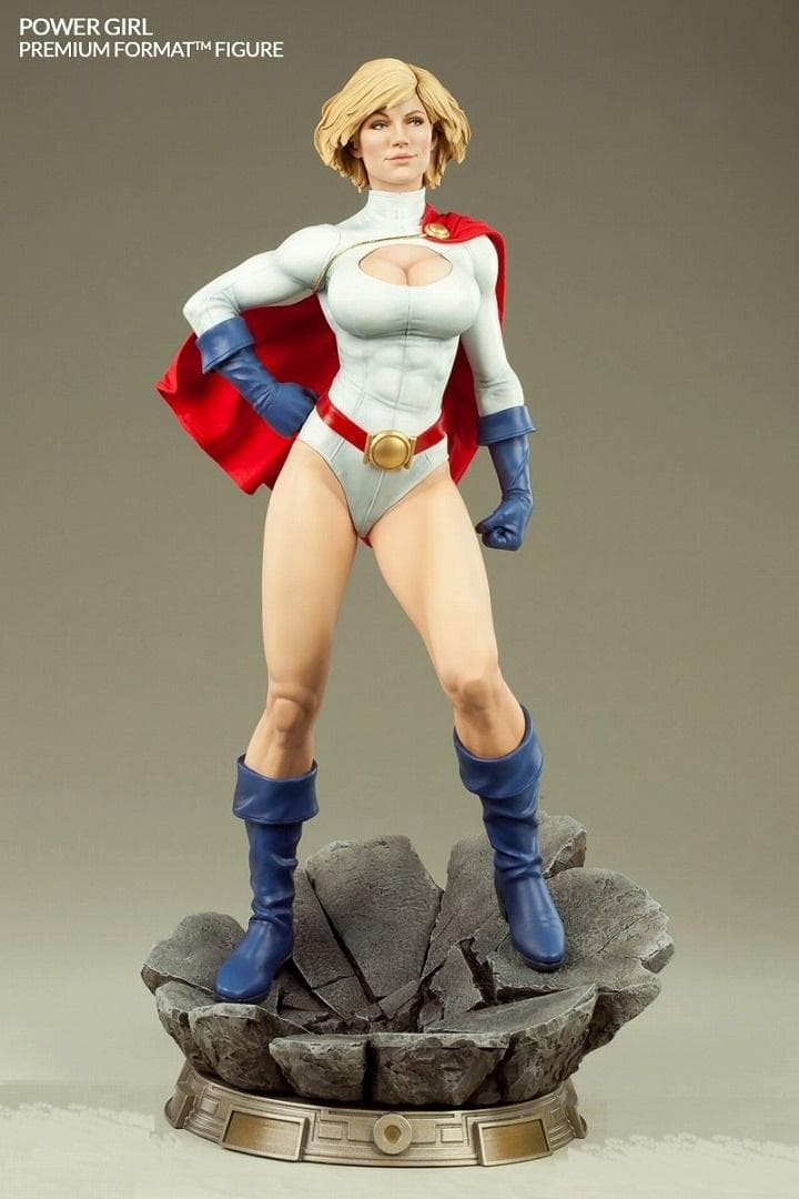 希少 SIDESHOW プレミアムフィギュア 1/4 パワーガール DC