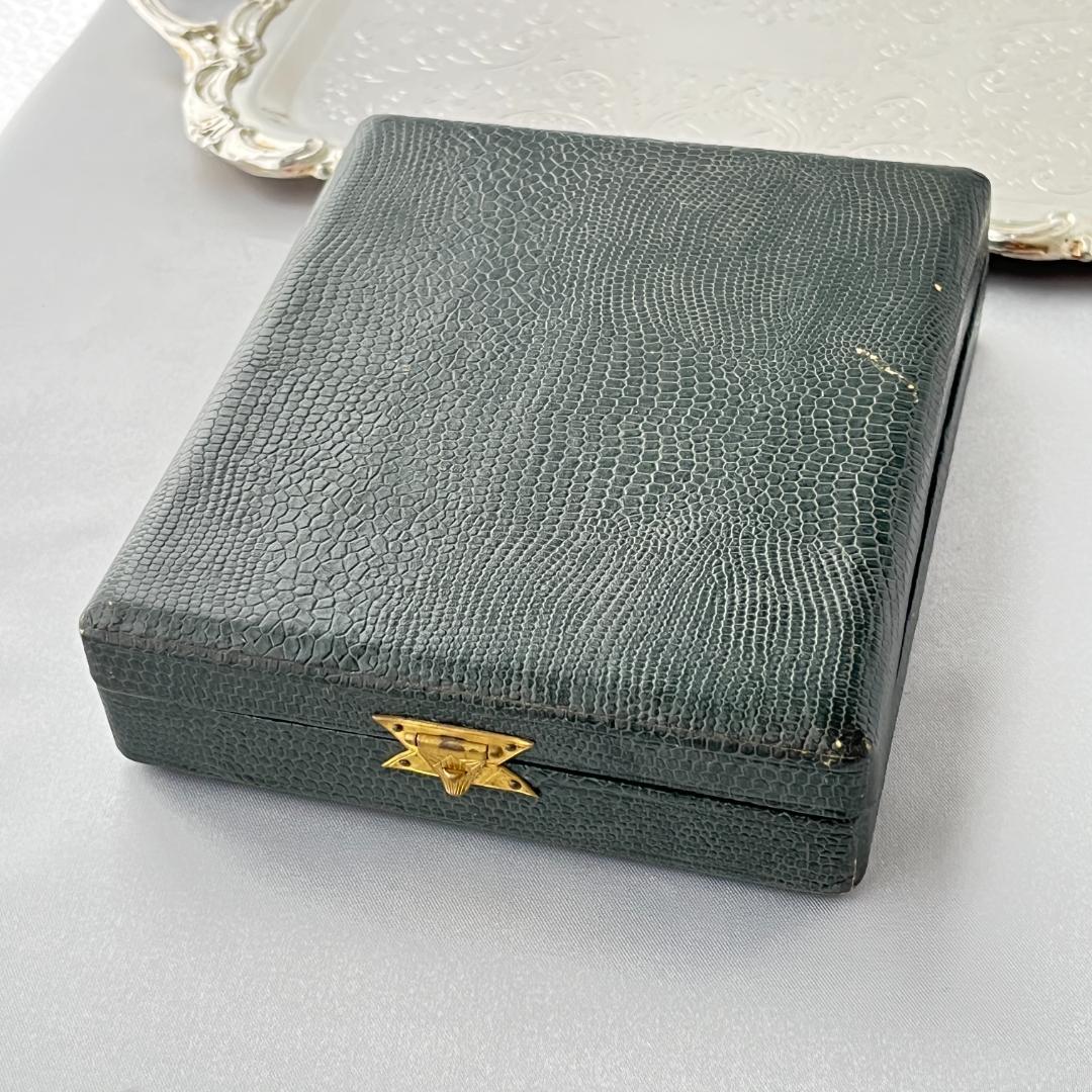 【SFAM】 ロシア様式のデミタススプーン 12本組 仏蘭西 10cm ケース