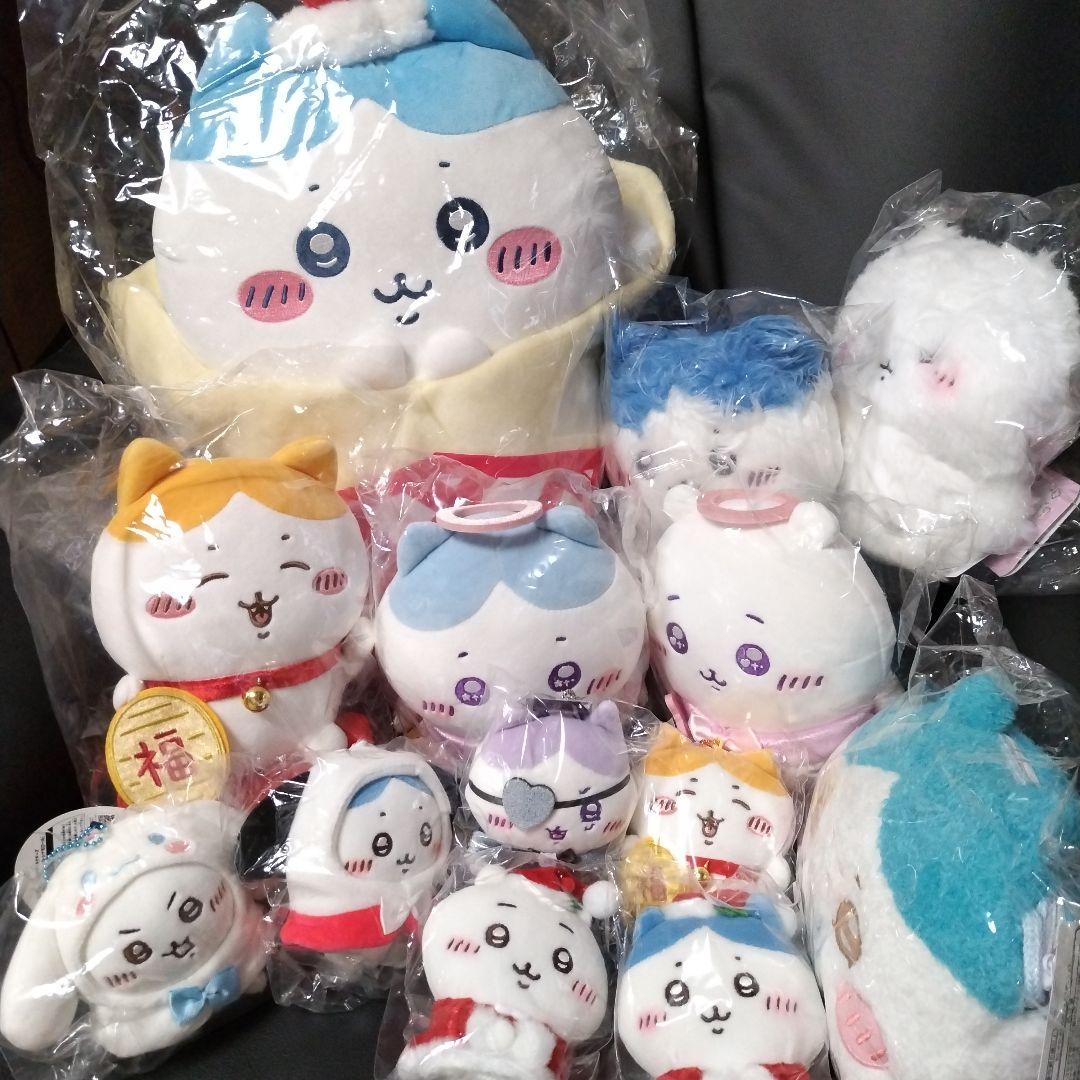 ちいかわ　まとめ売り　ハチワレ　マスコット　ぬいぐるみ