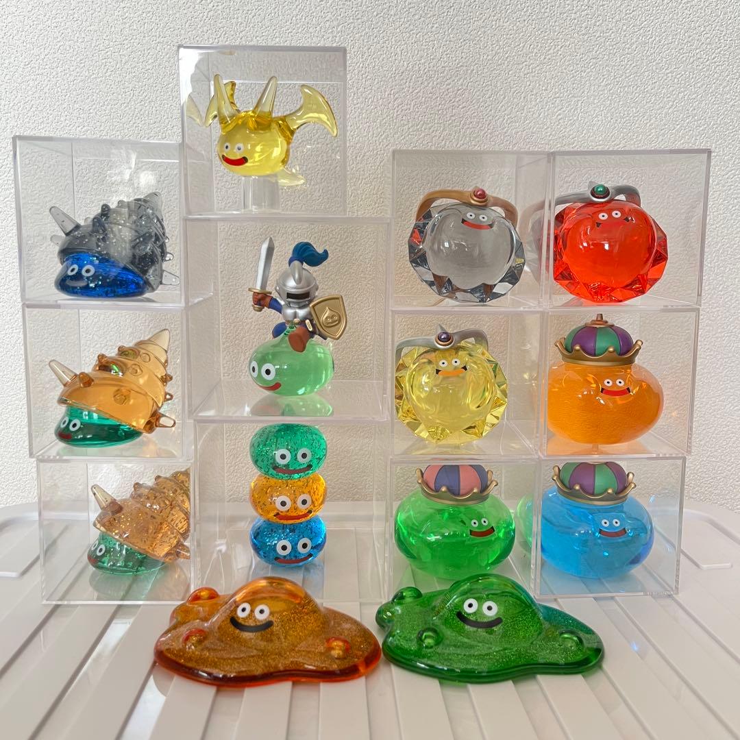 ドラゴンクエスト AM ビッグクリアフィギュア 14種セット アミューズメント