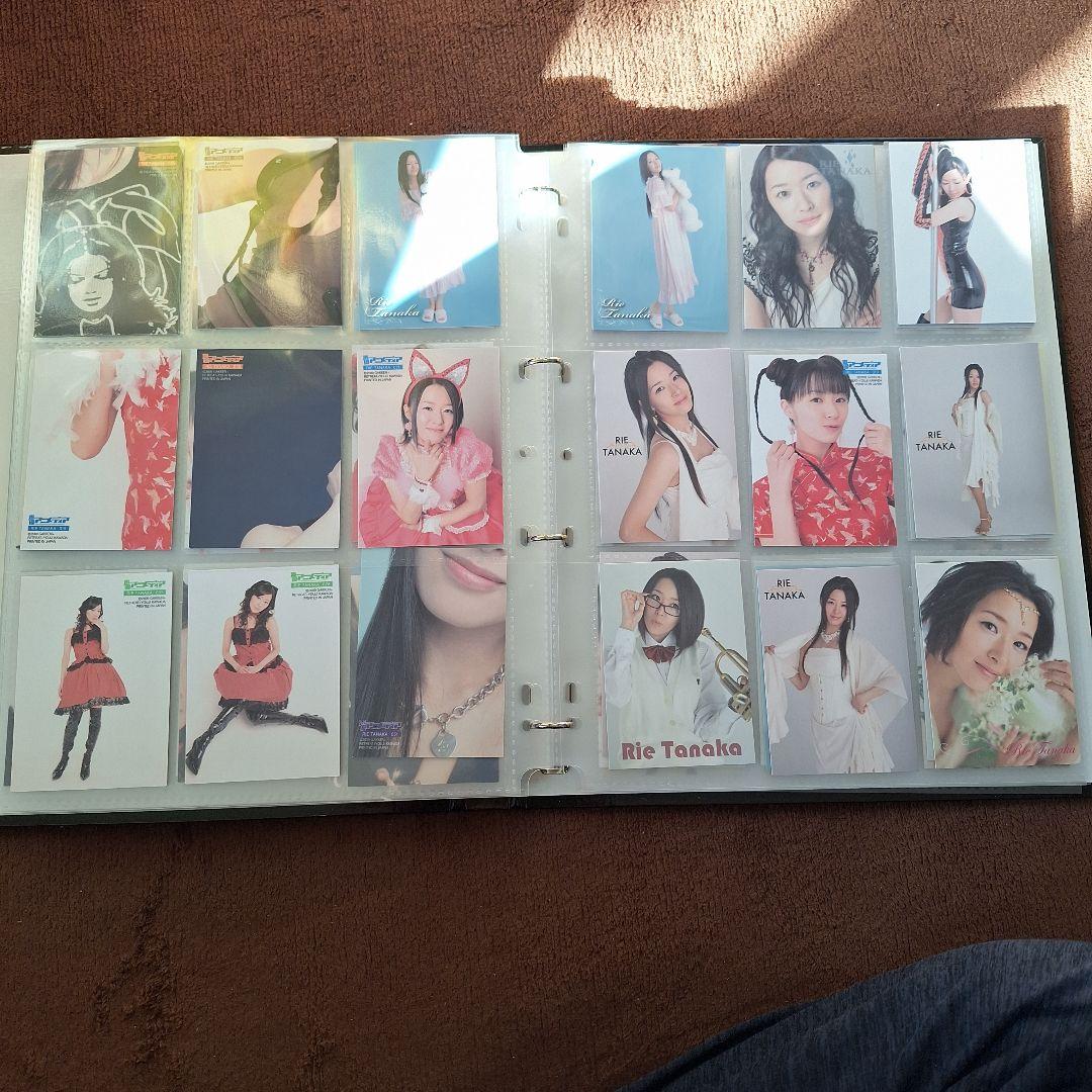 田中理恵　声優　カード+専用バインダー