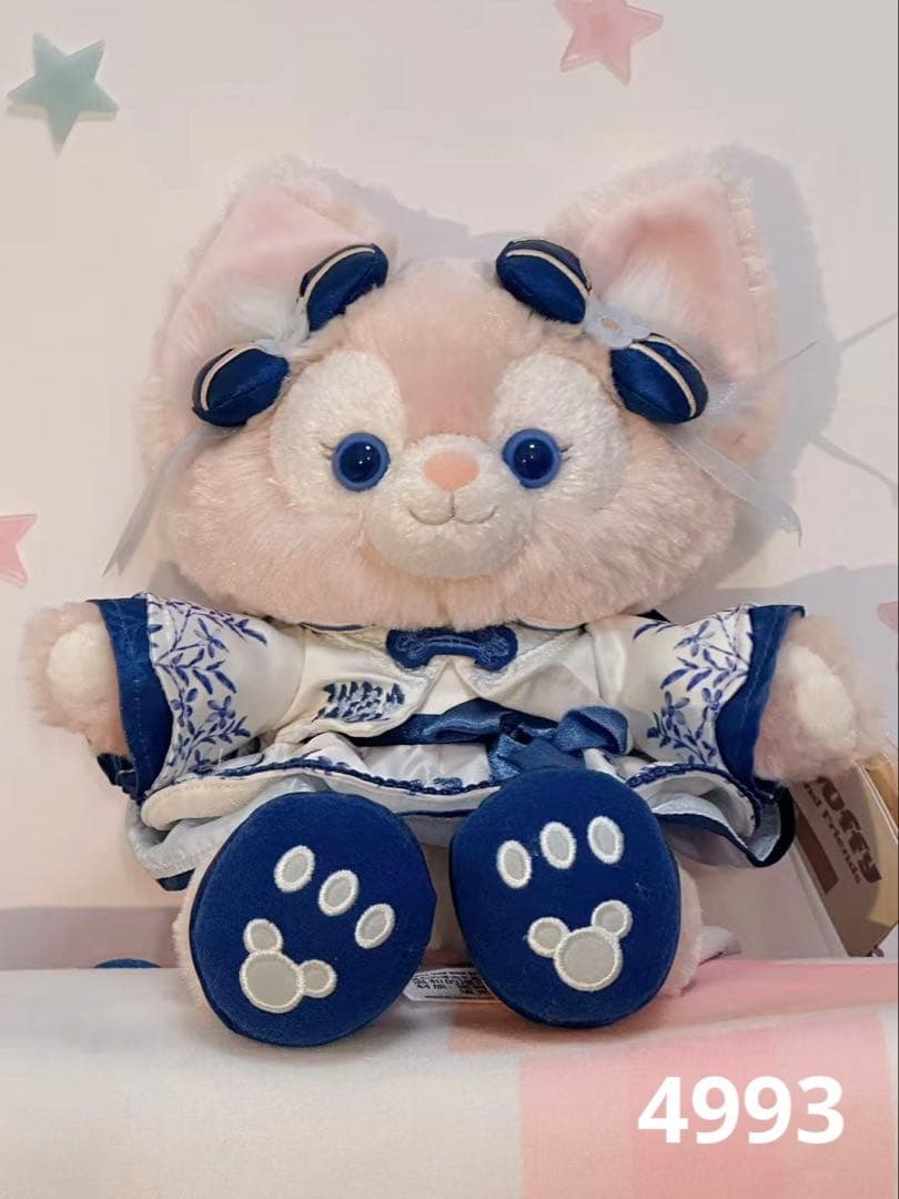 専用③お顔厳選　上海ディズニー　サマー　ダッフィー　SSぬいぐるみ5282