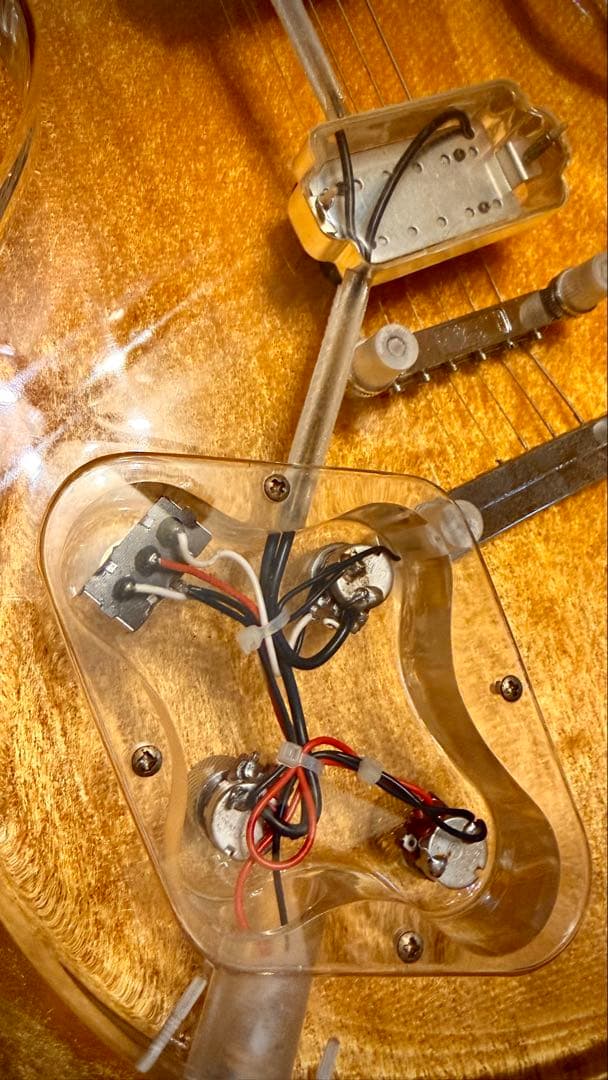 【レア・透明】アクリルレスポール