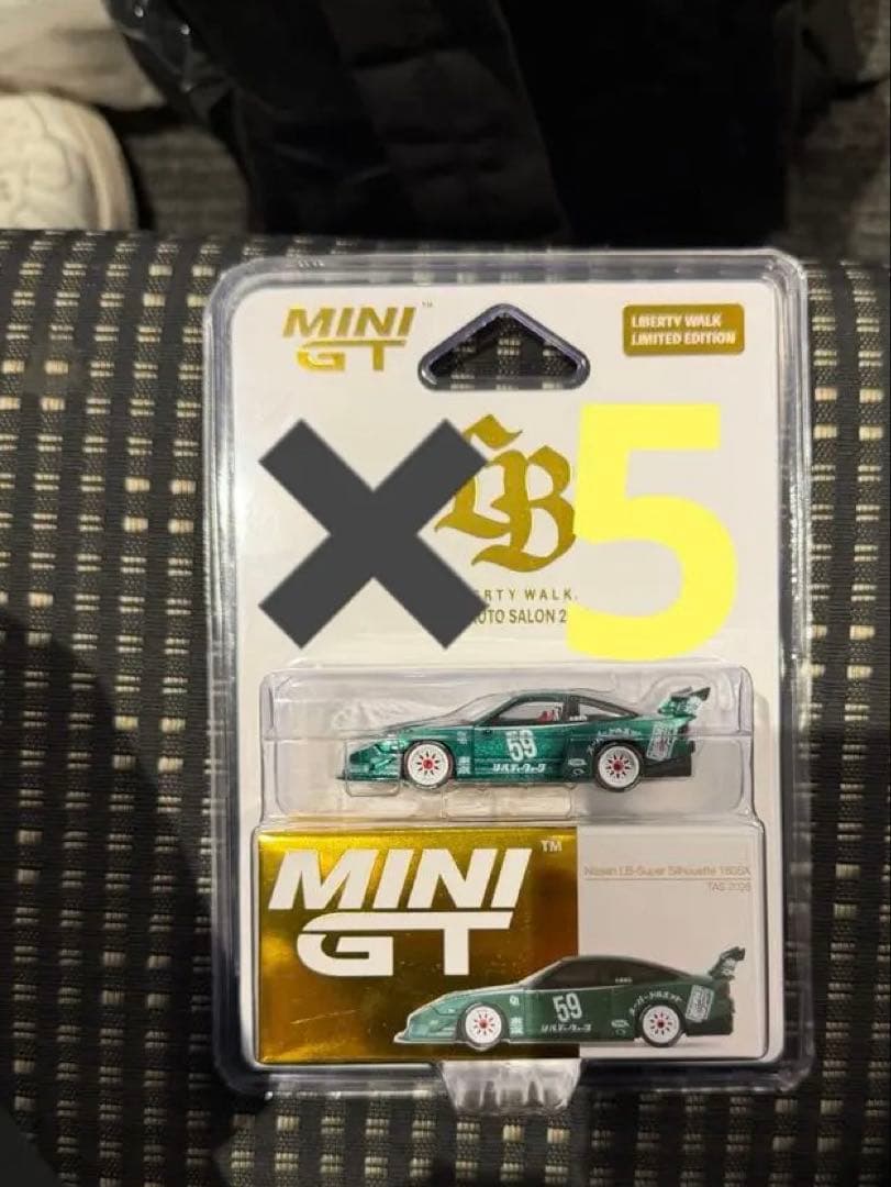 MINI GT 日産 180sx LBWK 東京オートサロン 限定　5台
