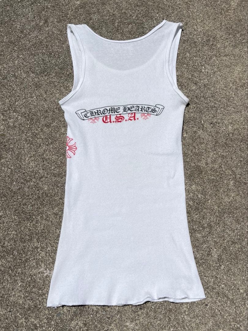 【正規品】Chrome Hearts タンクトップ USA製 サーマル生地　レア