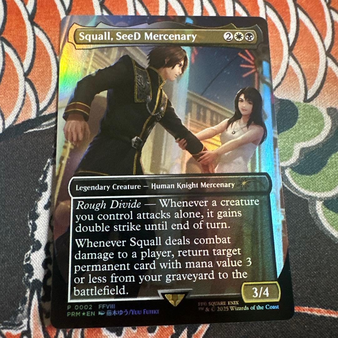 A*.様 MTG【ボーダーレス】SeeDの傭兵、スコール【ショーダウンプロモ】