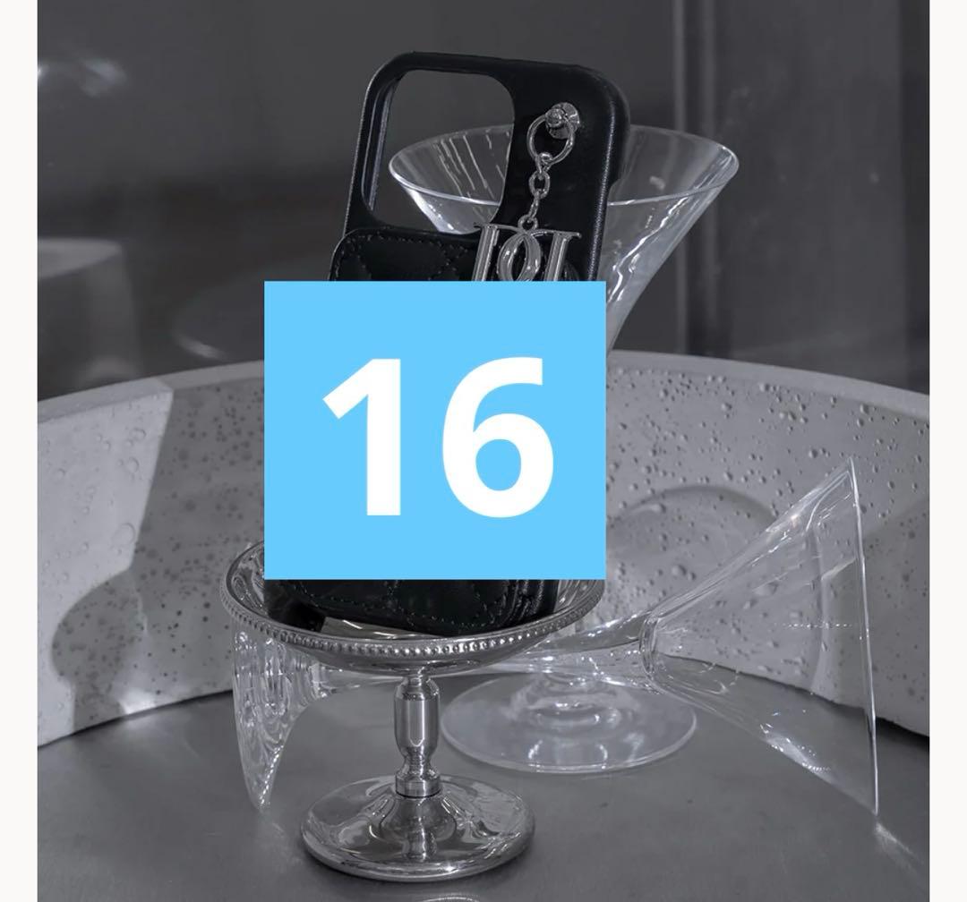 Darich キルティングミラーDDチャームiPhoneケース iPhone16