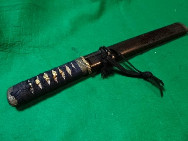 短刀の拵え中身なし　松代拵え一作拵えです。