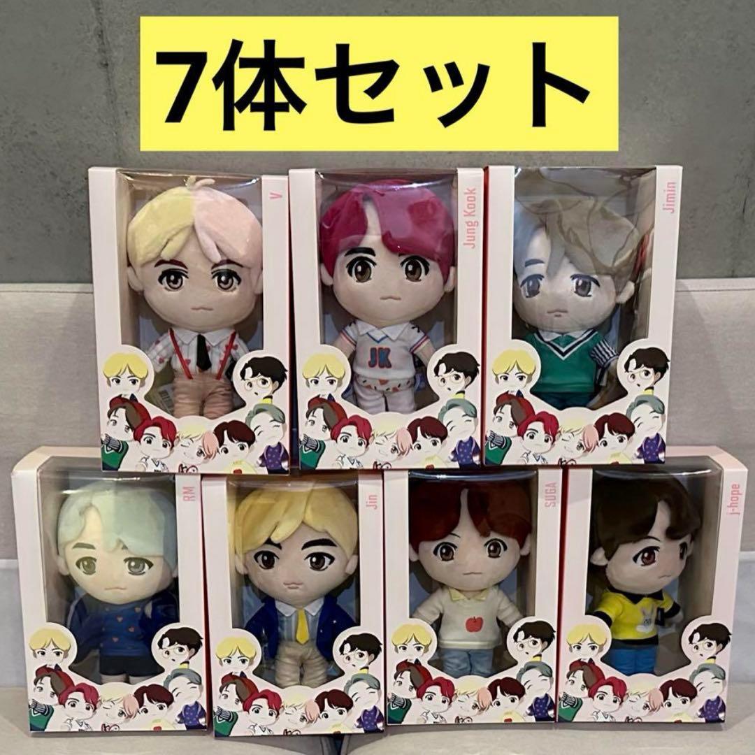 ☆公式☆ BTS TinyTAN タイニータン ぬいぐるみ セット POPUP