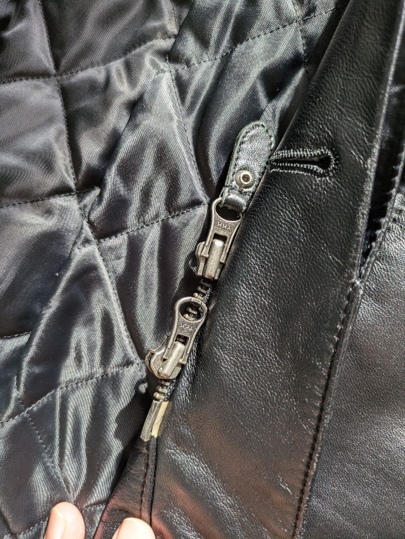 う*食様 ラルフローレン　チャプス　レザー　革ジャン　2way ラムレザー　羊革