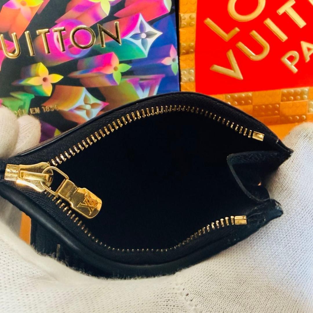 【箱付き美品】ルイヴィトン モノグラム アンプラント ポルトフォイユ ゾエ 黒