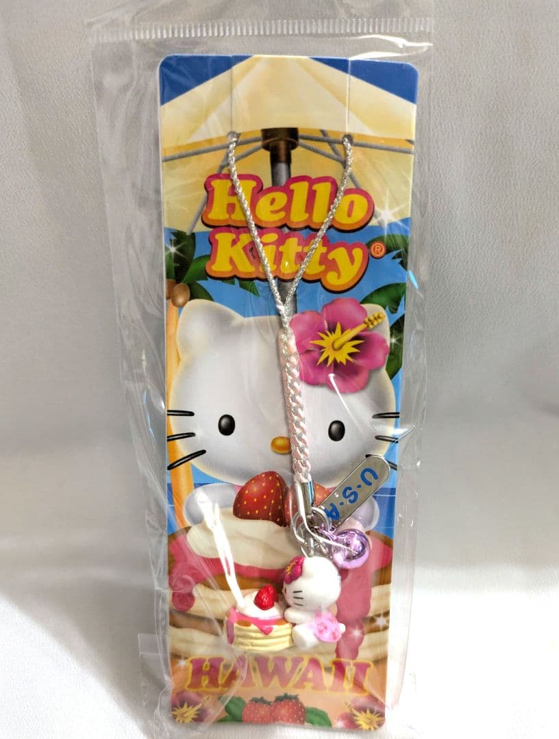 ハワイ　ハローキティ ストロベリーパンケーキ 根付　2011　未開封