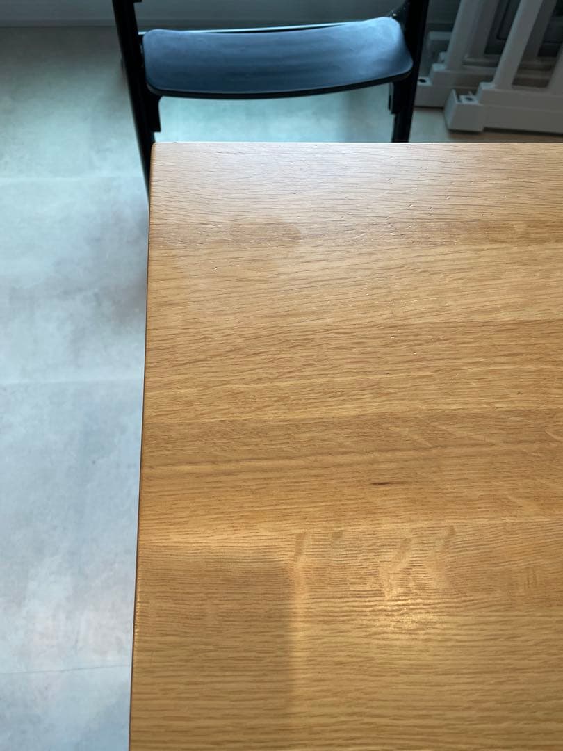 無垢オーク　ダイニングテーブル