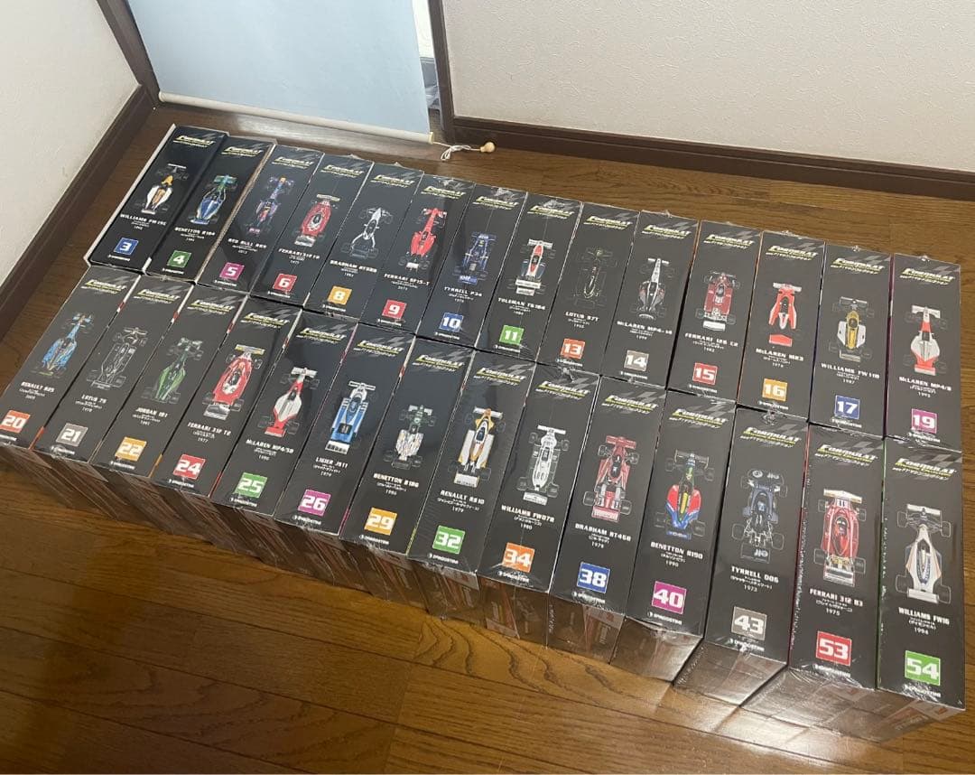 隔週刊 F1マシンコレクション デアゴスティーニ 28台 Fomula1