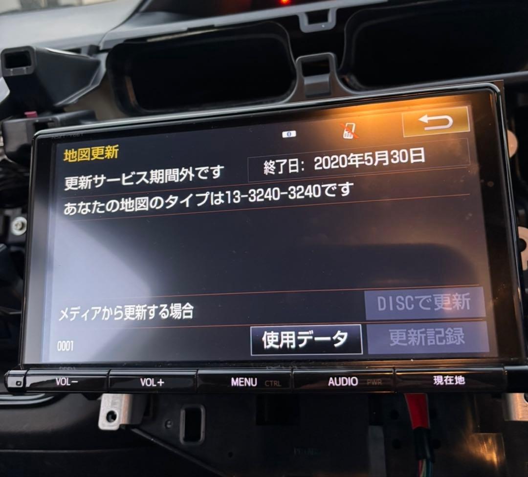 トヨタ　純正ナビ NSZT-Y66T　9インチ　08605-00A40 ドラレコ