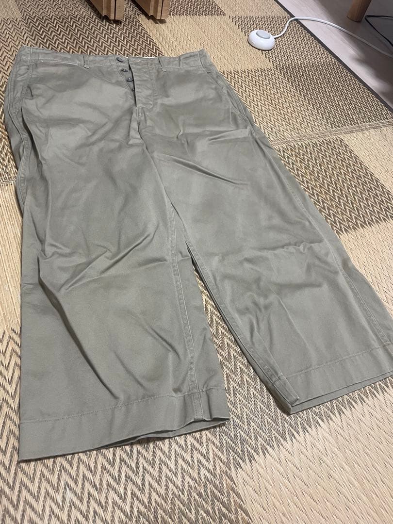 バズリクソンズワイドチノパン1942レプリカm43036