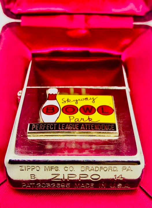 ロカビリー♠︎ボーリングクラブ♠︎エナメル七宝メタル\