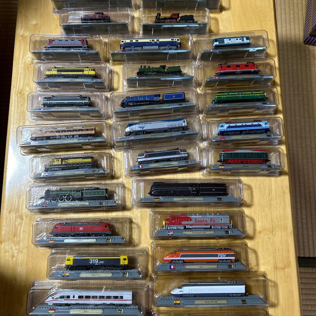 世界の鉄道模型セット　デルプラド　29個
