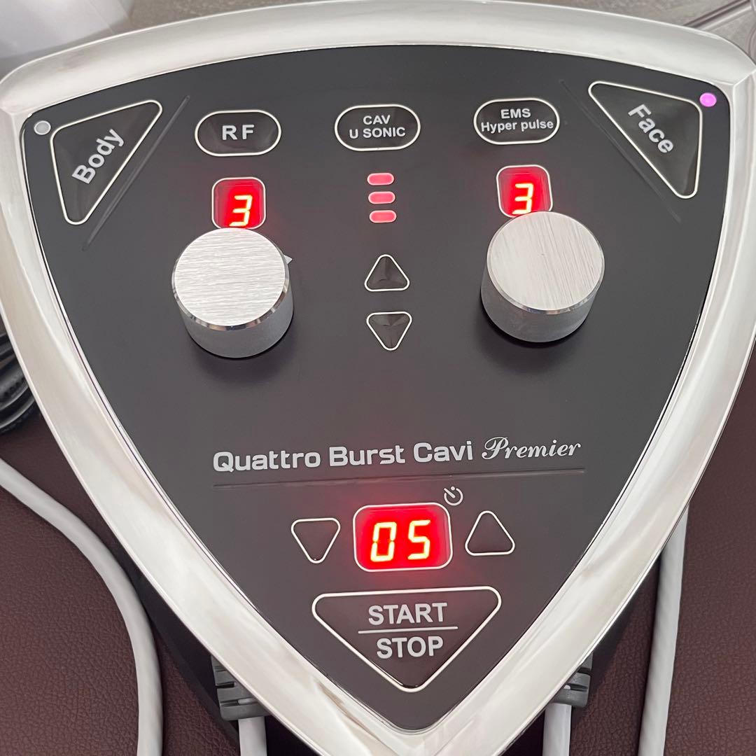 クワトロバーストキャビプレミア　プレミアム　痩身　フェイシャル