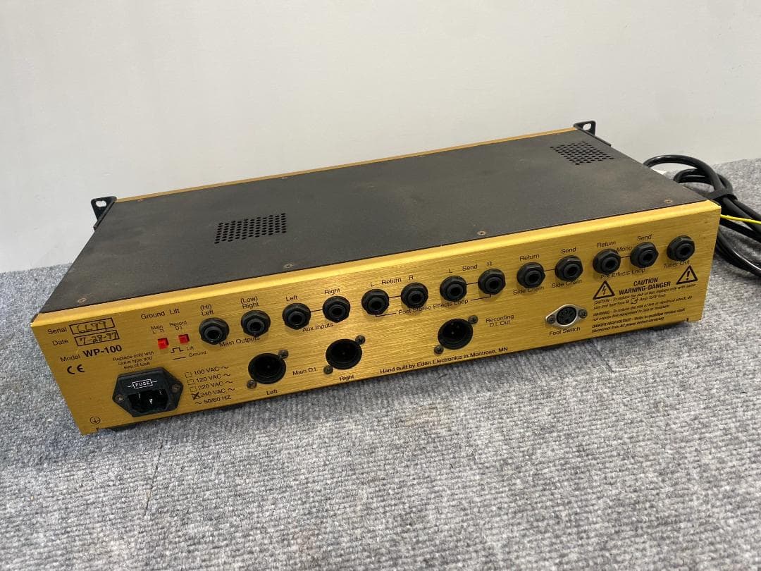 EDEN The Navigator ベース アンプ プリアンプ