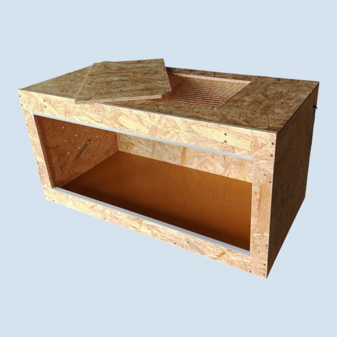 爬虫類ケージ 80×40×40㎝ ストッパー付属