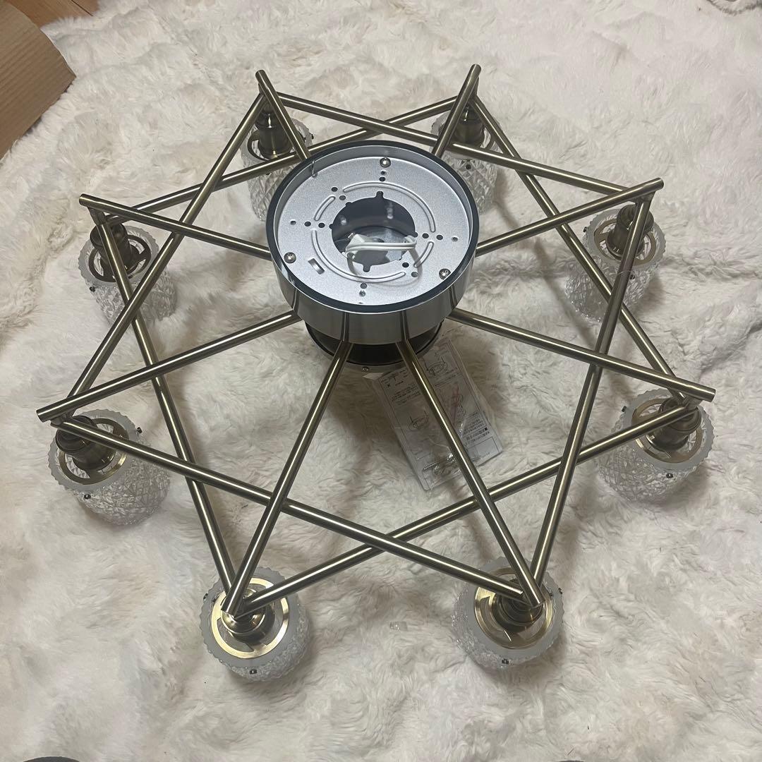 キジマ　シャンデリア　シーリングライト　amp51309