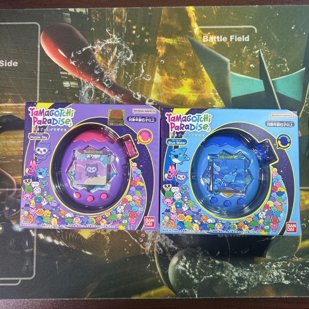 たまごっちパラダイス パープルスカイ ブルーウォーター セット 新品未開封