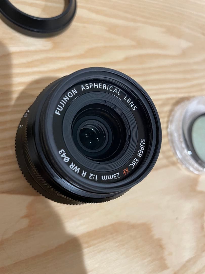 ほぼ未使用 Fujinon XF23mm F2とTokyoGrapherフィルタ