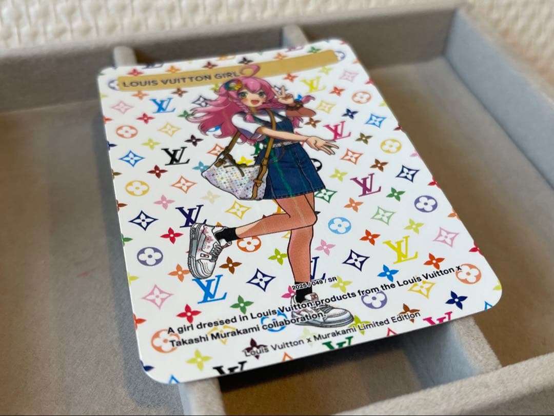 Louis Vuitton 村上隆 トレーディングカード 非売品 ノベルティ