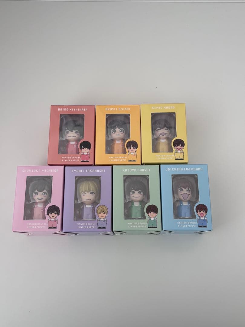 なにわ男子　指人形　7個セット