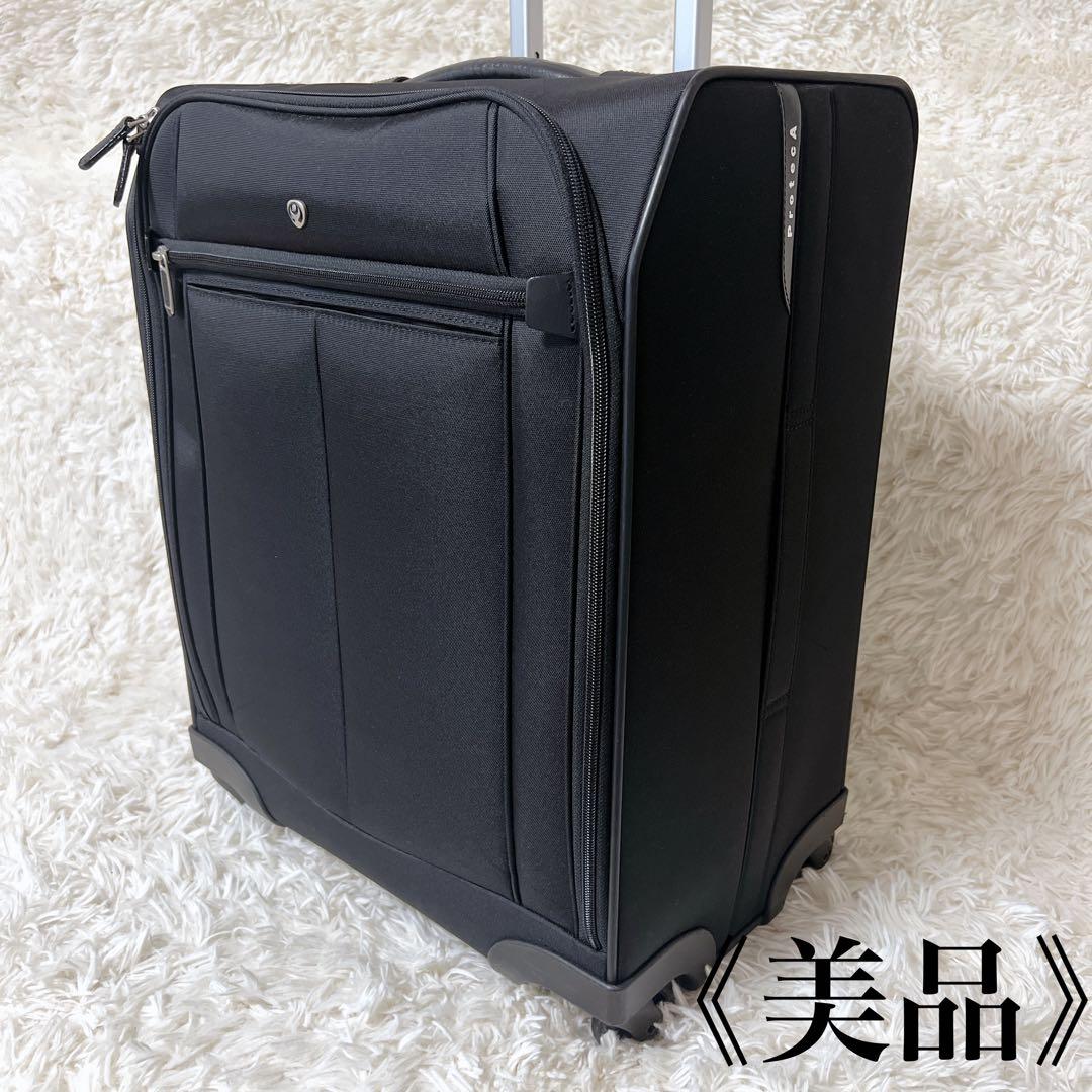 《美品》エース プロテカ キャリーケース トランクケース トラベルバッグ 黒