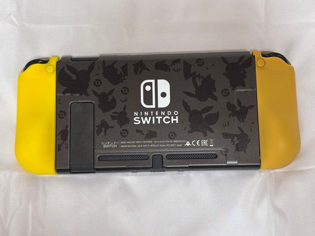 Switch 本体 ピカチュウ イーブイ ポケモン 動作確認 初期化済