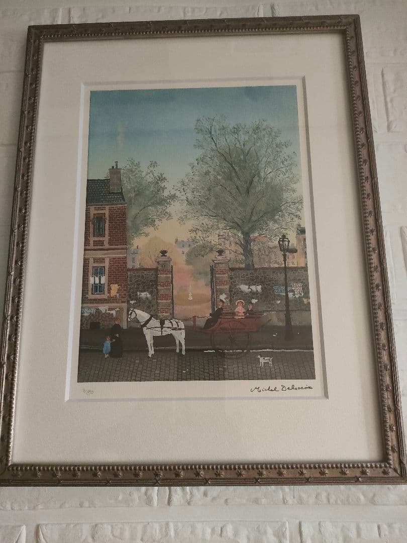 ミッシェル・ドラクロワ　ドラクロア　リトグラフ　　 3/150